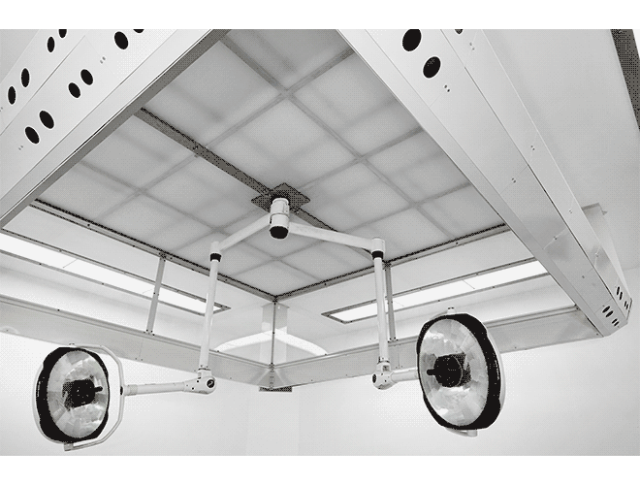 Difusor de Flujo Laminar Recirculado con Cortina