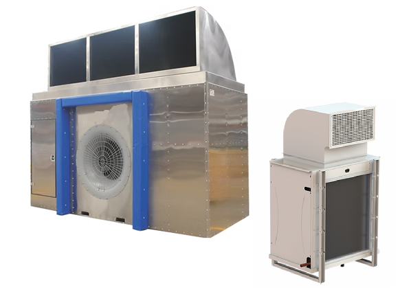 Evaporadores Centrifugos para Tunel de Postcosecha